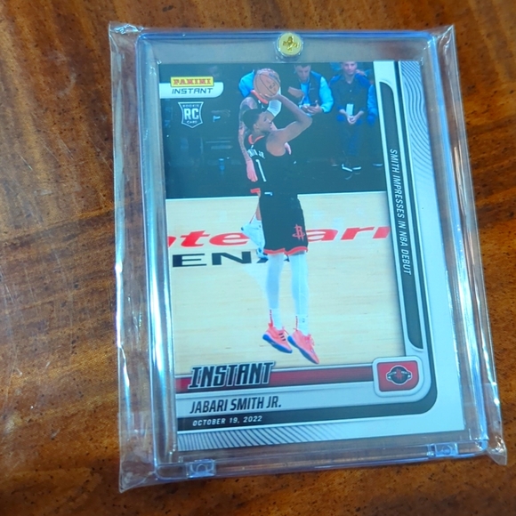Jabari Smith Jr. 'Instant' rookie card # 1 of 624 - Picture 1 of 2